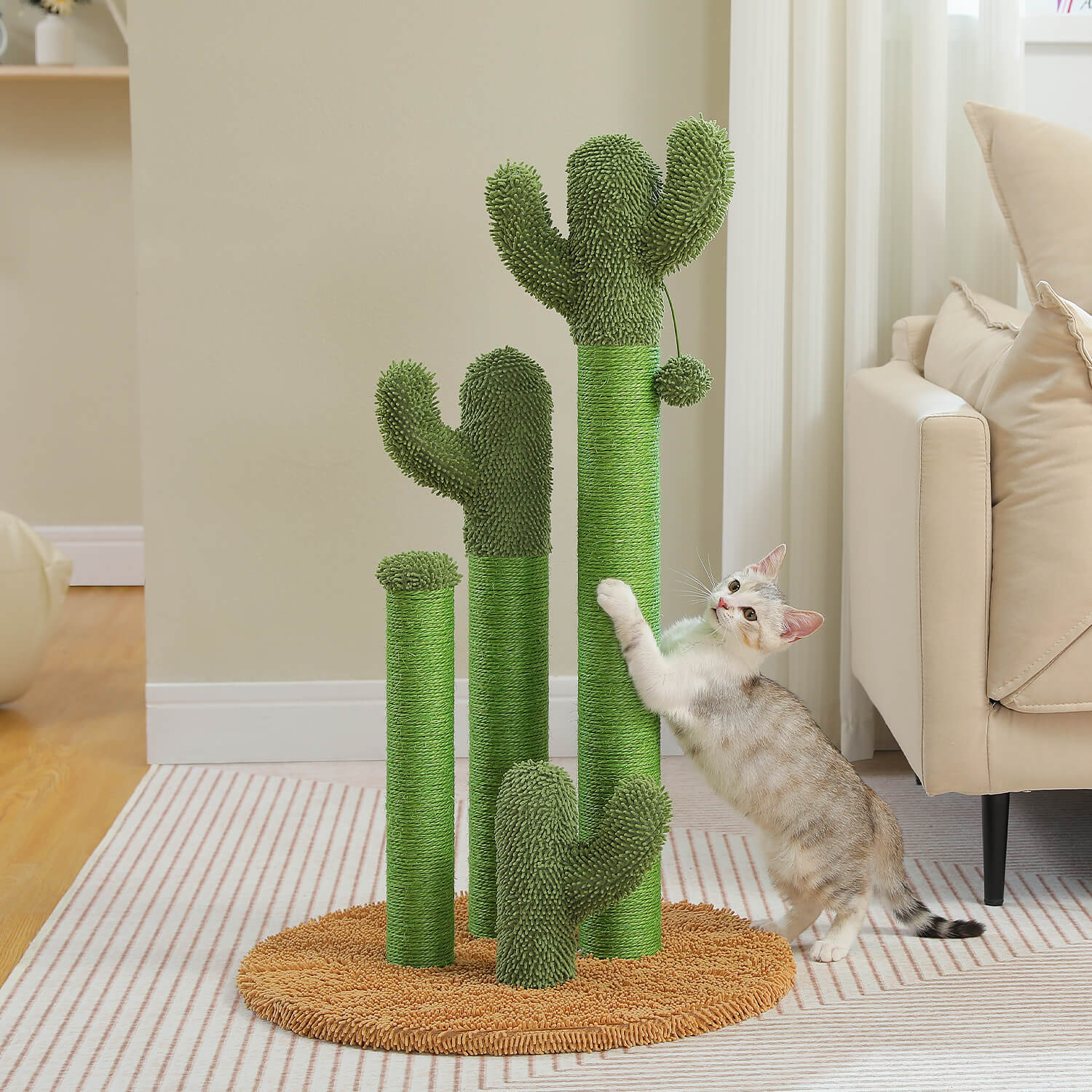 Griffoir pour chat en forme de cactus – Modèle Cactus Tower