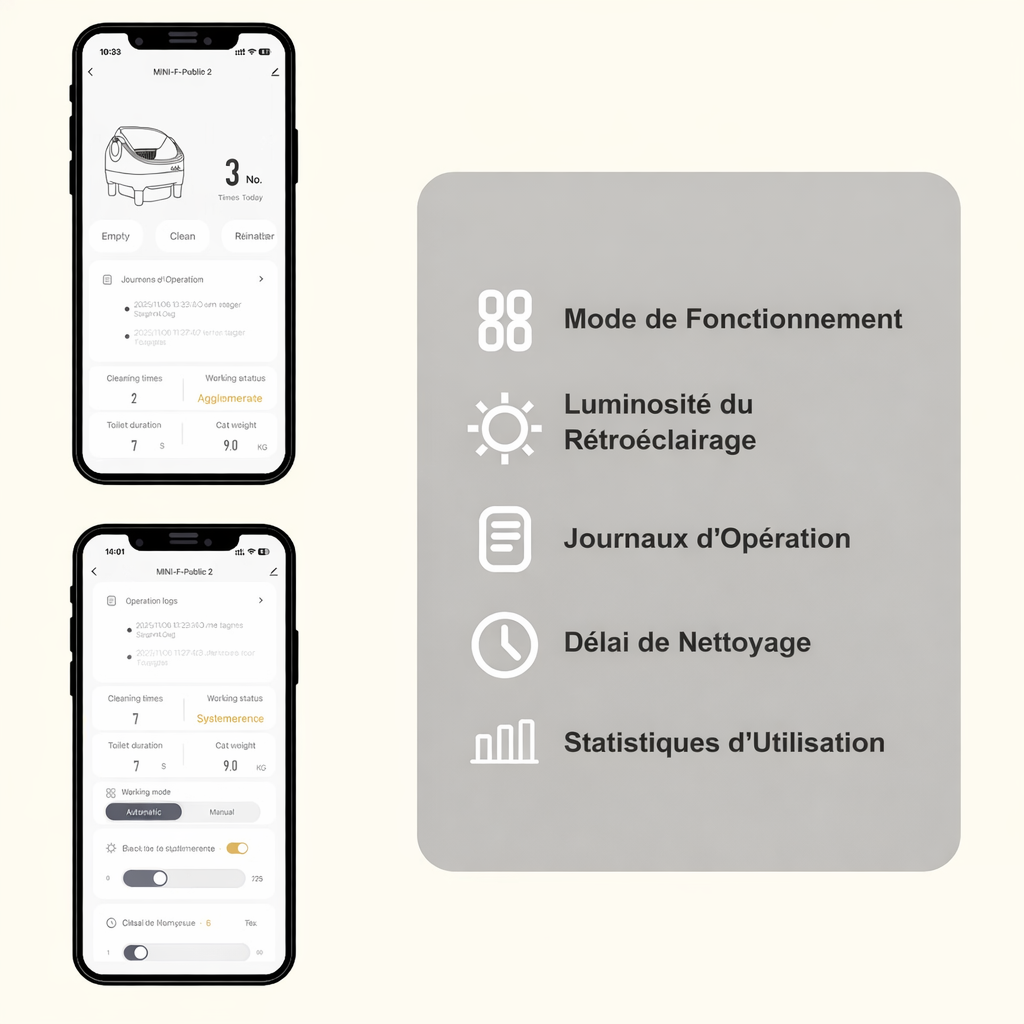 Litière automatique connectée — propre et pensée pour le quotidien