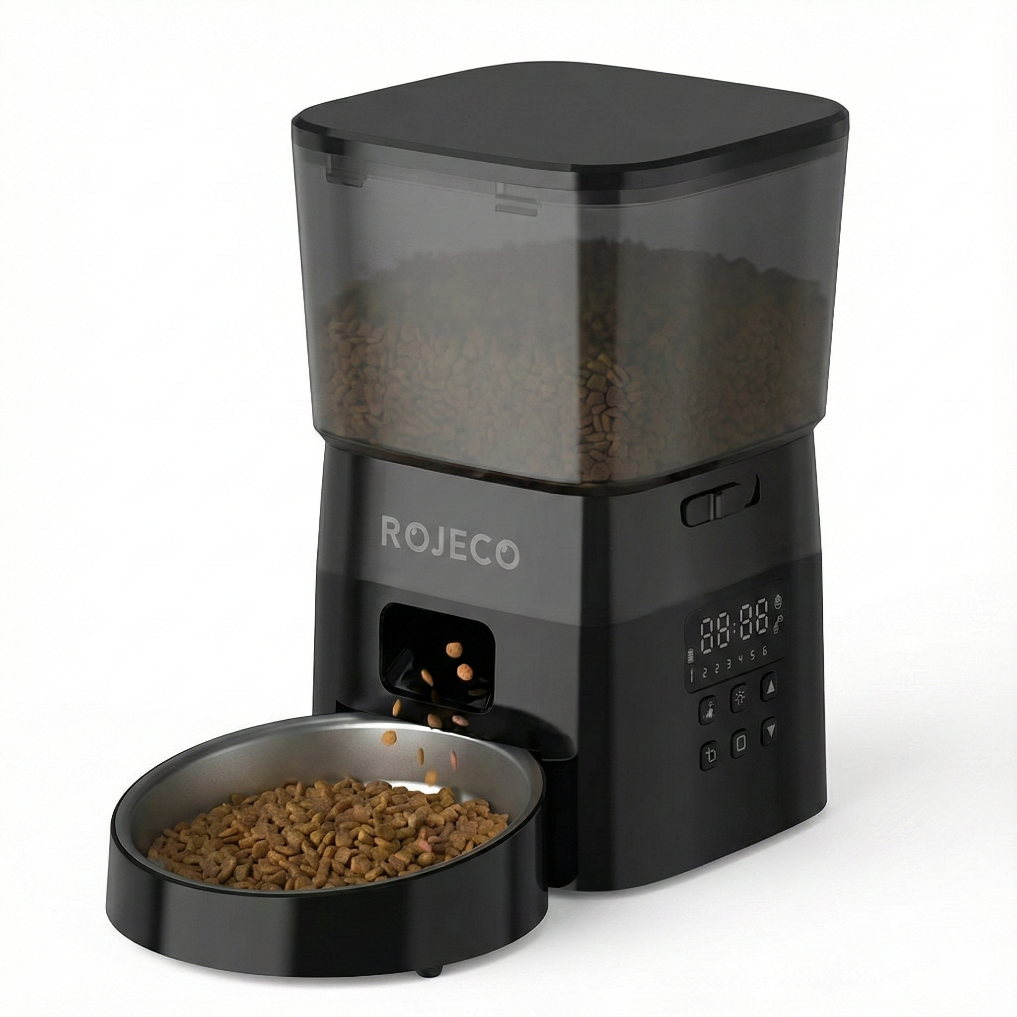 Distributeur de croquettes automatique ROJECO 2L