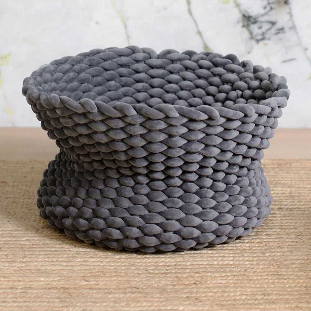 Lit pour chat en tissu doux et ajustable